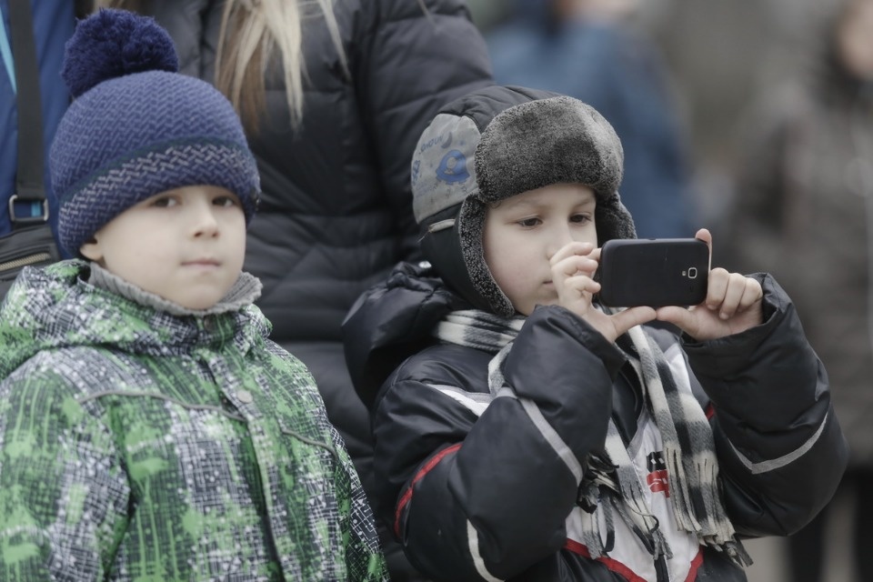 Псковичи отметили пятилетие воссоединения Крыма с Россией