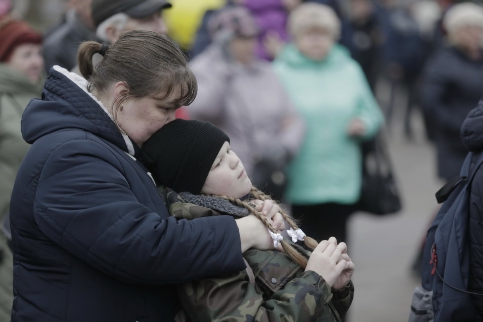 Псковичи отметили пятилетие воссоединения Крыма с Россией