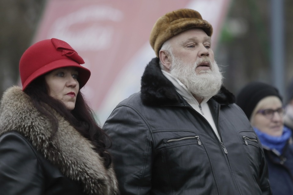 Псковичи отметили пятилетие воссоединения Крыма с Россией