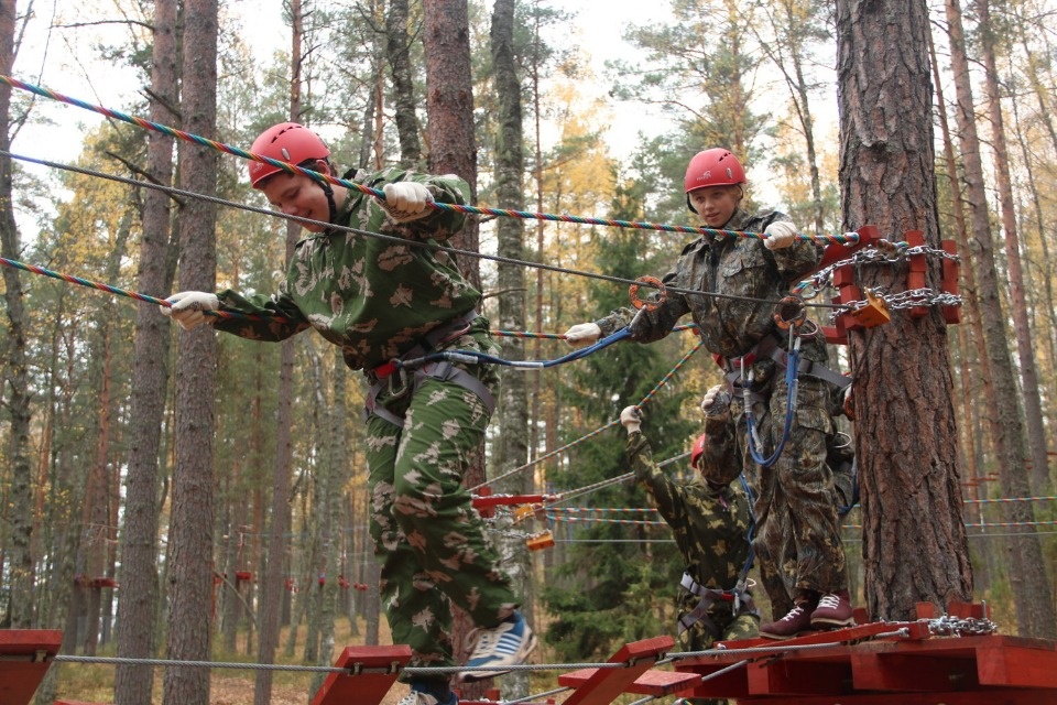 У пушкиногорских школьников осталось 12 дней на сбор денег для веревочного парка
