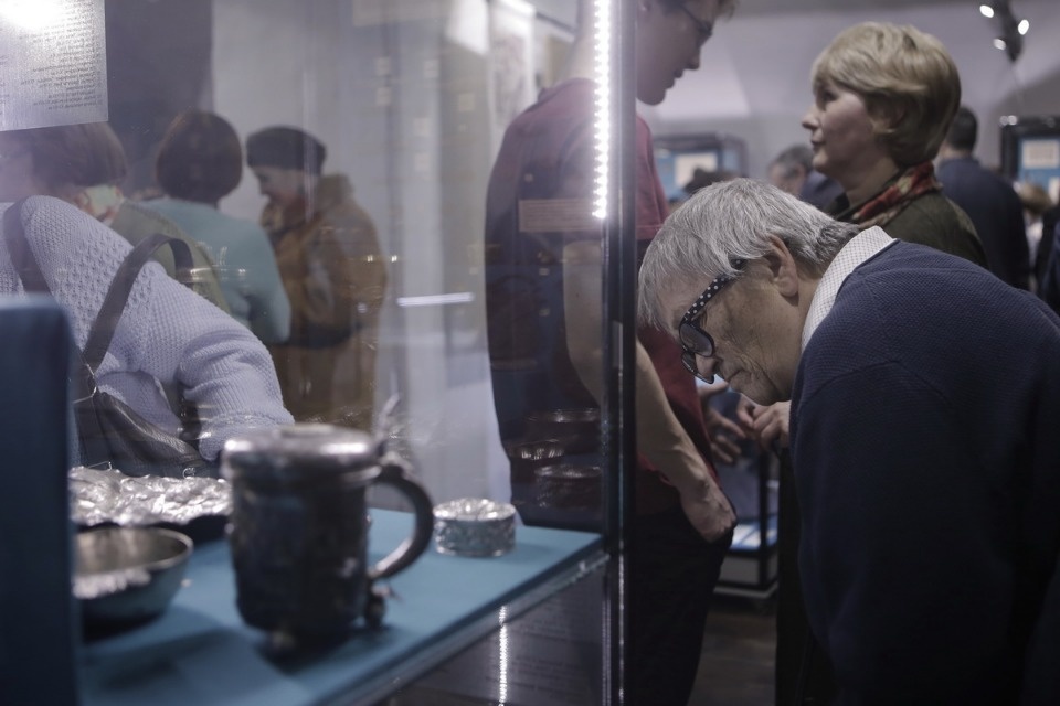 Центральным экспонатом на выставке «Господин Псков» стал меч князя Довмонта Центральным экспонатом на выставке «Господин Псков» стал меч князя Довмонта