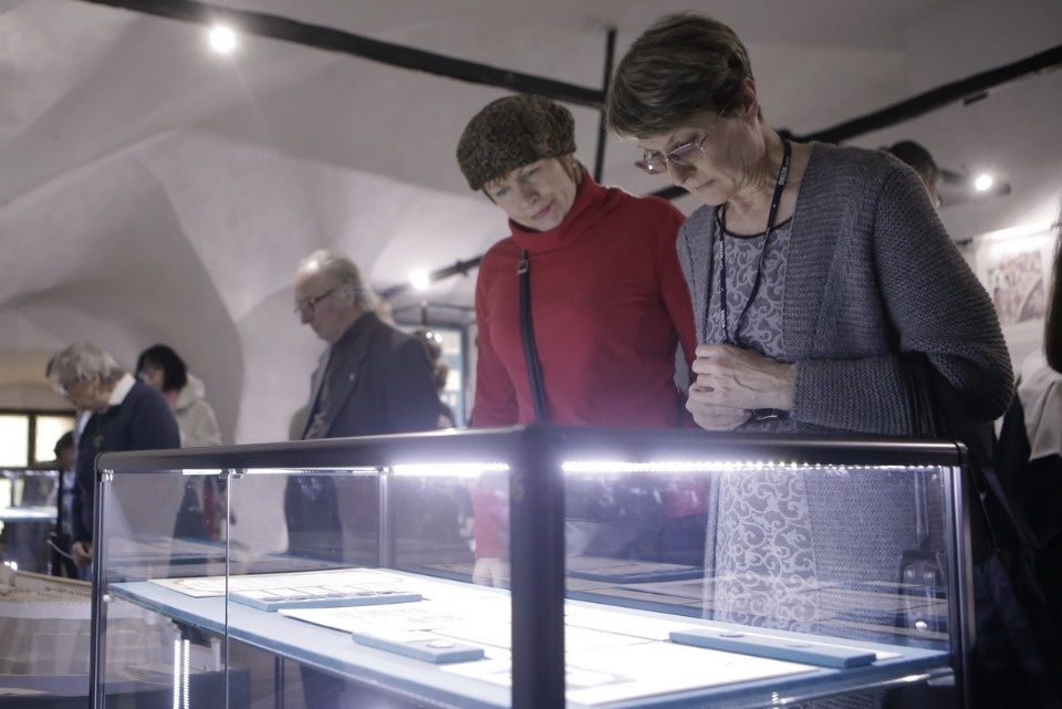 Центральным экспонатом на выставке «Господин Псков» стал меч князя Довмонта Центральным экспонатом на выставке «Господин Псков» стал меч князя Довмонта