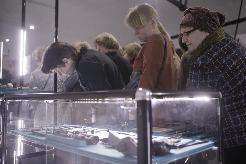 Центральным экспонатом на выставке «Господин Псков» стал меч князя Довмонта Центральным экспонатом на выставке «Господин Псков» стал меч князя Довмонта