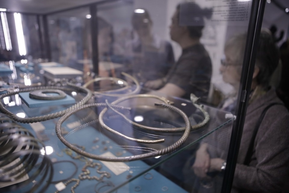 Центральным экспонатом на выставке «Господин Псков» стал меч князя Довмонта Центральным экспонатом на выставке «Господин Псков» стал меч князя Довмонта