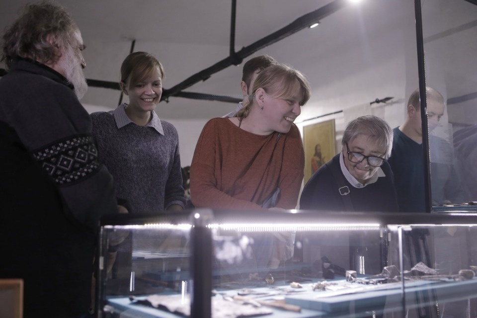 Центральным экспонатом на выставке «Господин Псков» стал меч князя Довмонта Центральным экспонатом на выставке «Господин Псков» стал меч князя Довмонта