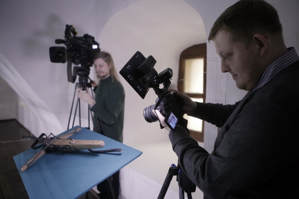 Центральным экспонатом на выставке «Господин Псков» стал меч князя Довмонта Центральным экспонатом на выставке «Господин Псков» стал меч князя Довмонта