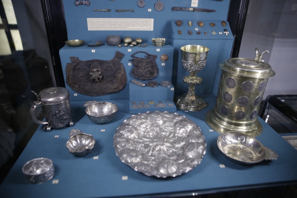 Центральным экспонатом на выставке «Господин Псков» стал меч князя Довмонта Центральным экспонатом на выставке «Господин Псков» стал меч князя Довмонта