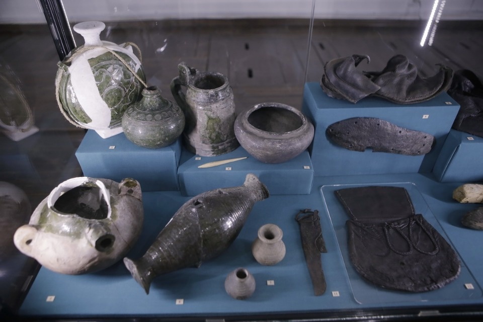 Центральным экспонатом на выставке «Господин Псков» стал меч князя Довмонта Центральным экспонатом на выставке «Господин Псков» стал меч князя Довмонта