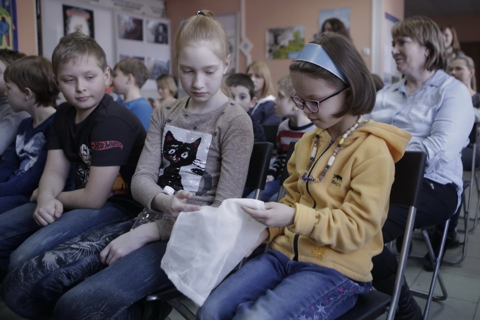 Экологический мастер-класс для псковских школьников
