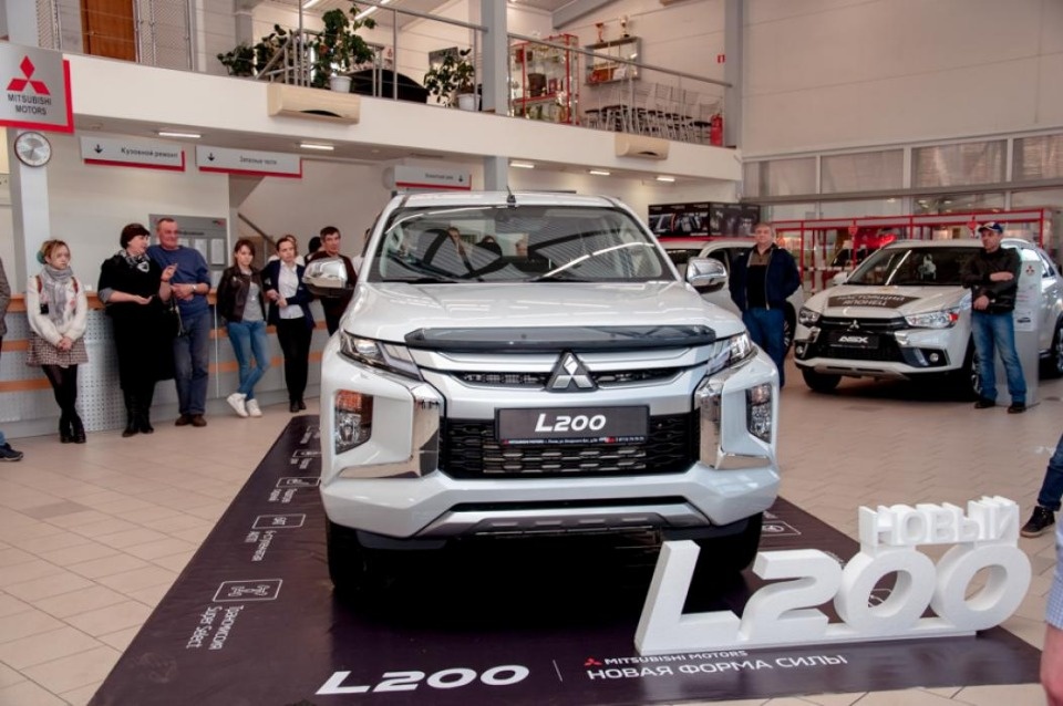 Презентация обновленного Mitsubishi L200 состоялась в Пскове Презентация обновленного Mitsubishi L200 состоялась в Пскове