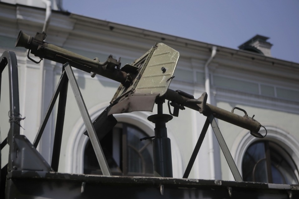 Псковичи увидели военную технику сирийских террористов Псковичи увидели военную технику сирийских террористов
