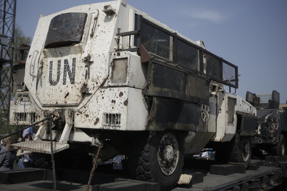 Псковичи увидели военную технику сирийских террористов Псковичи увидели военную технику сирийских террористов