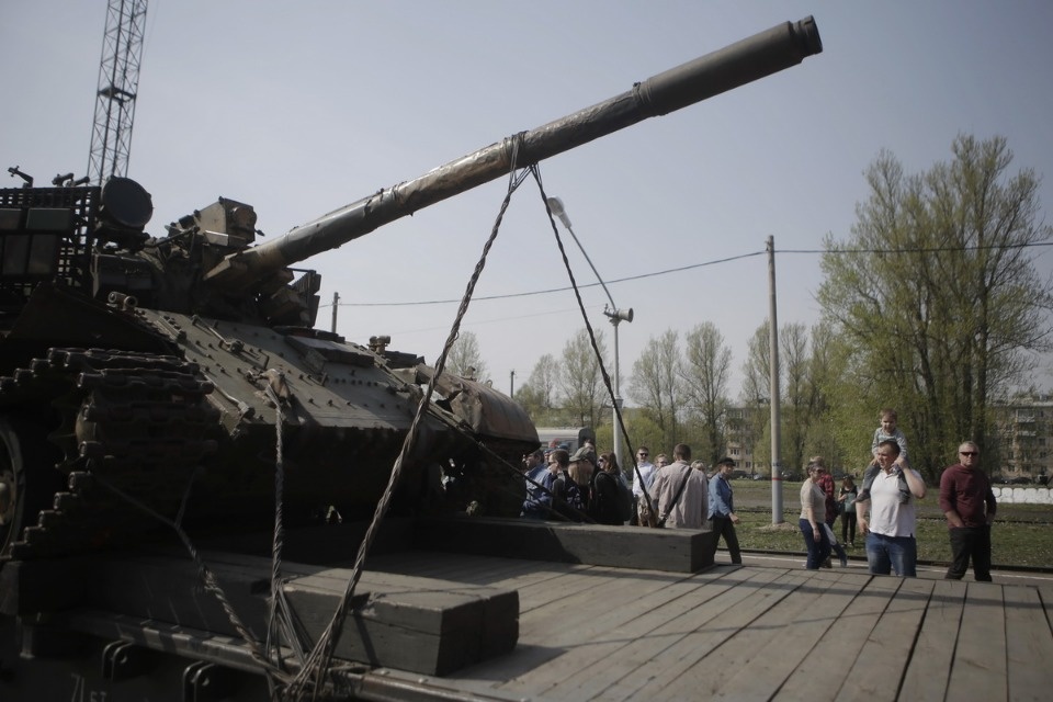 Псковичи увидели военную технику сирийских террористов Псковичи увидели военную технику сирийских террористов