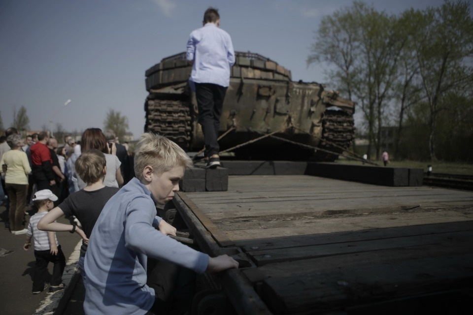 Псковичи увидели военную технику сирийских террористов Псковичи увидели военную технику сирийских террористов