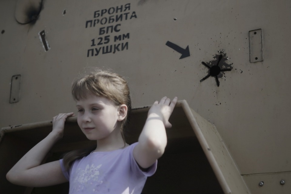 Псковичи увидели военную технику сирийских террористов Псковичи увидели военную технику сирийских террористов