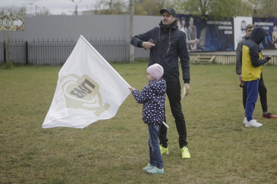 Парад участников Эстафеты «Псковской правды»