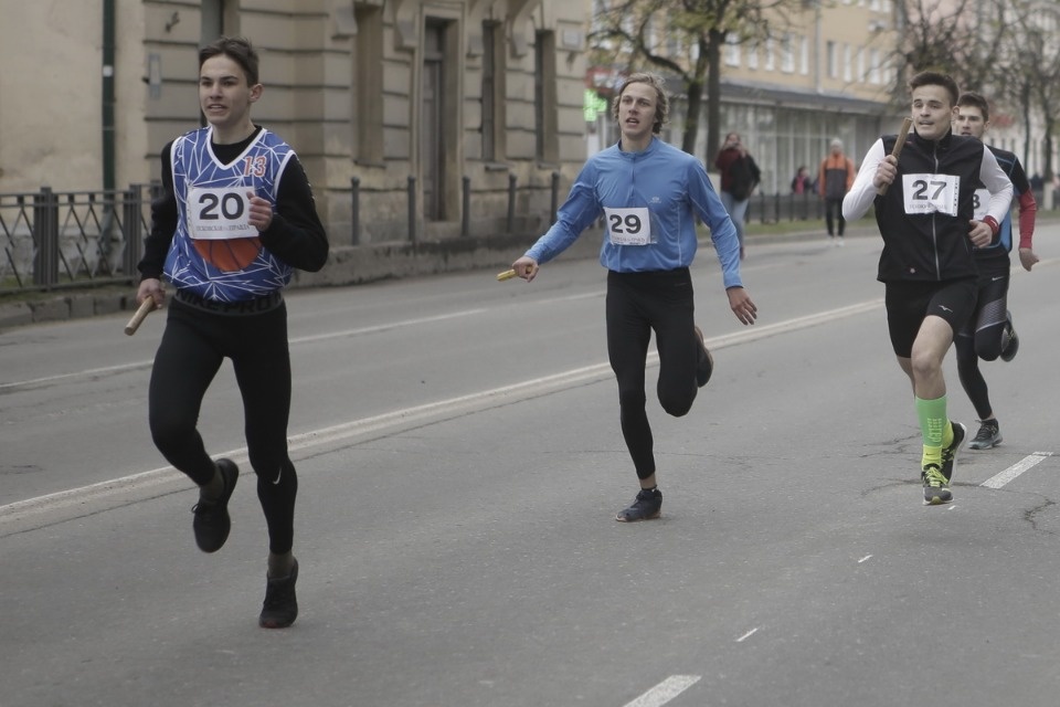 Забеги Эстафеты «Псковской правды»