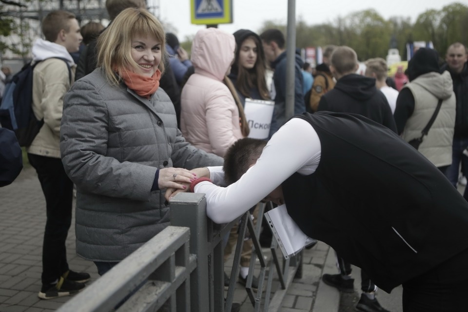 Забеги Эстафеты «Псковской правды»