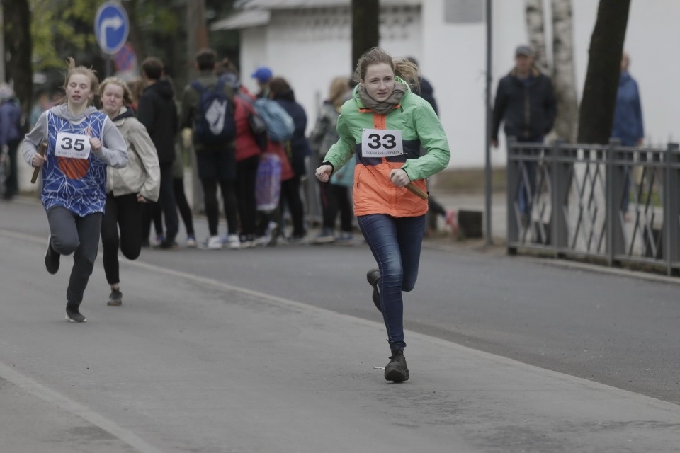 Забеги Эстафеты «Псковской правды»