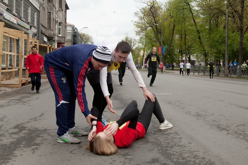 Забеги Эстафеты «Псковской правды»