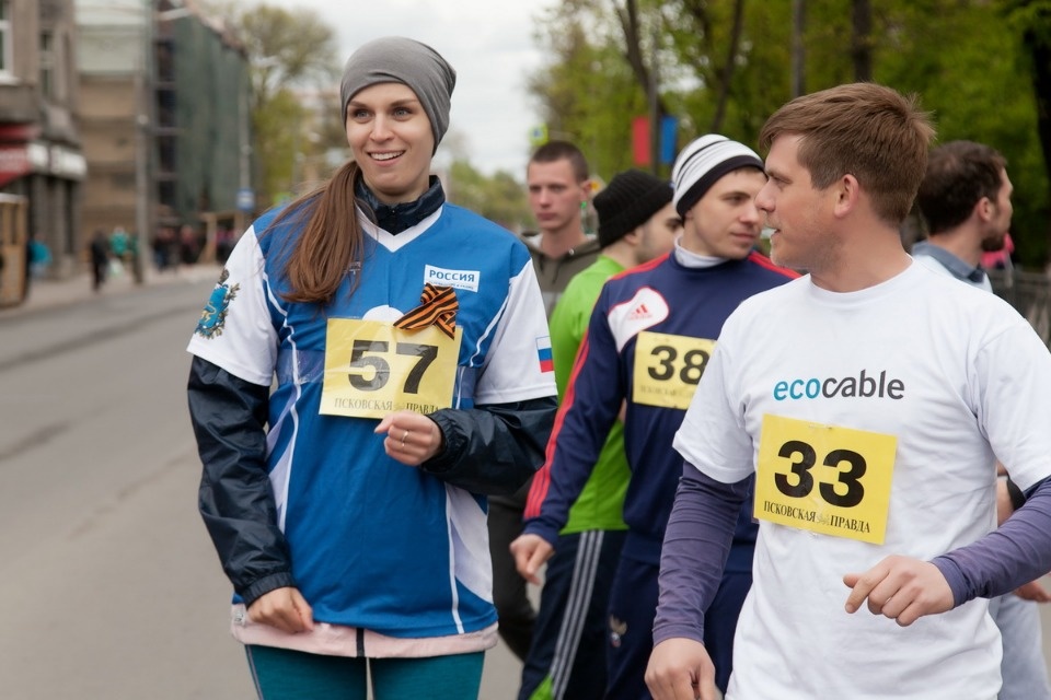 Забеги Эстафеты «Псковской правды»