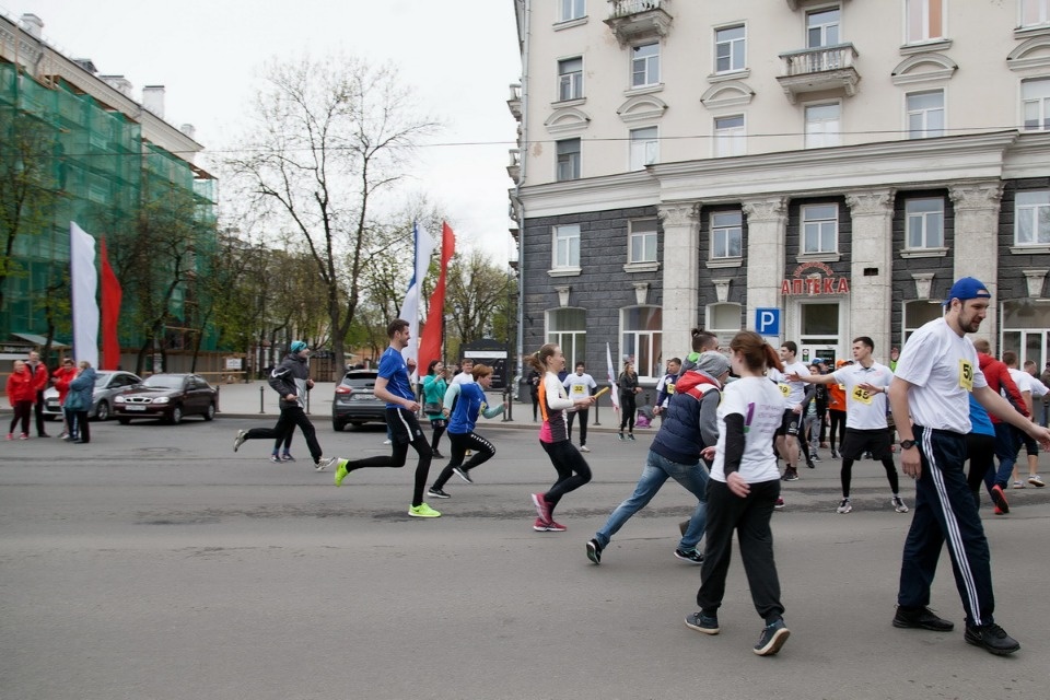 Забеги Эстафеты «Псковской правды»