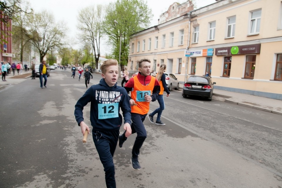 Забеги Эстафеты «Псковской правды»