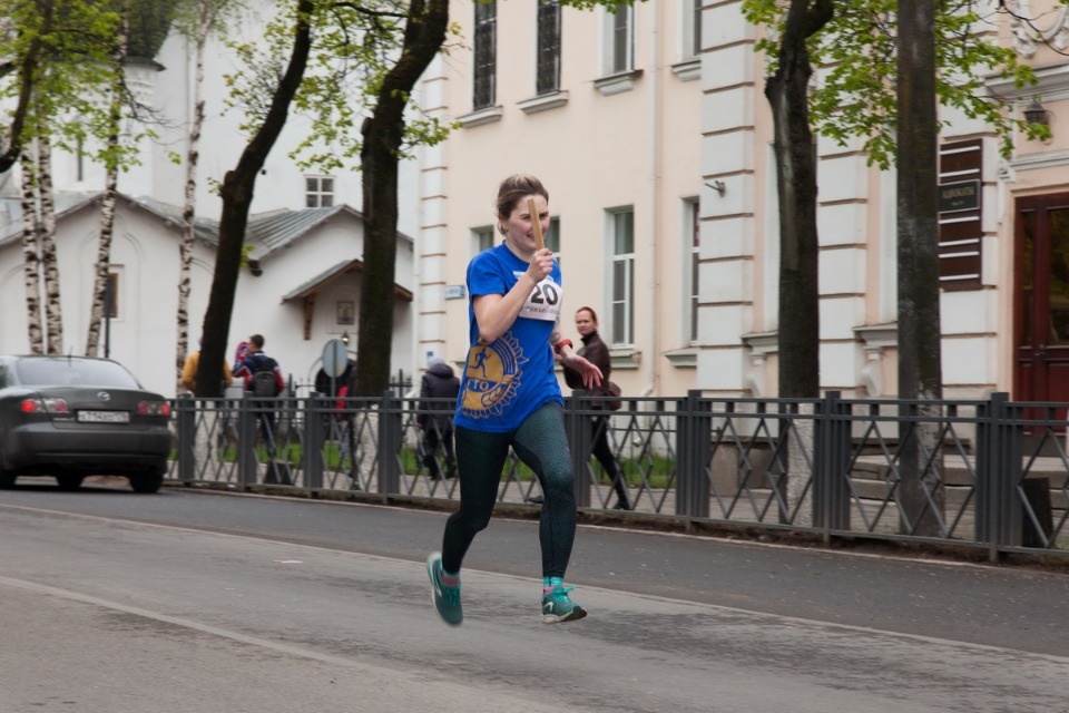 Забеги Эстафеты «Псковской правды»