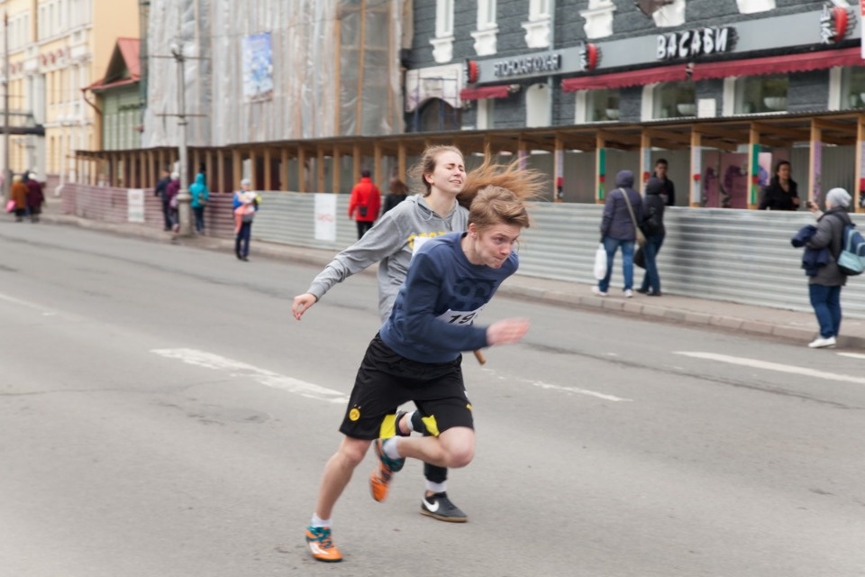 Забеги Эстафеты «Псковской правды»