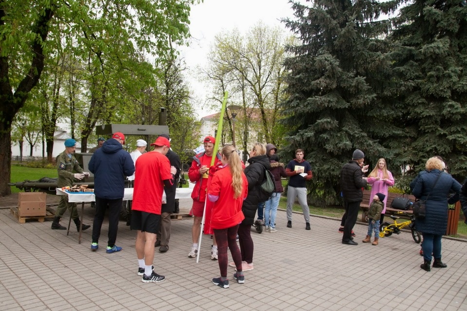Забеги Эстафеты «Псковской правды»