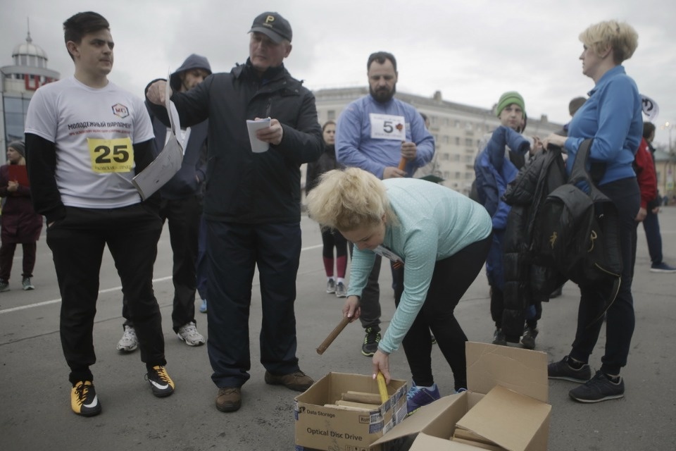 Забеги Эстафеты «Псковской правды»