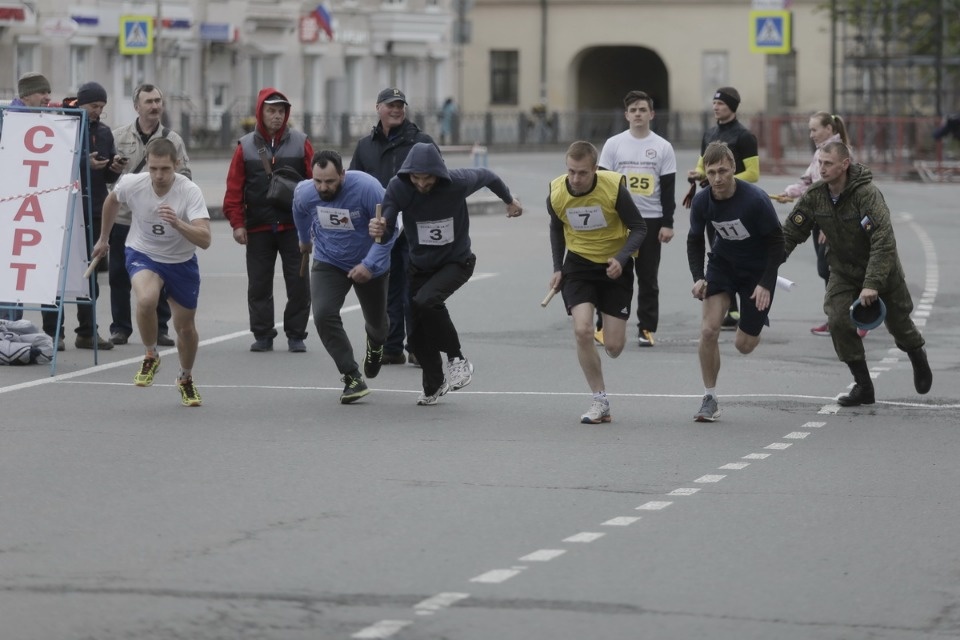 Забеги Эстафеты «Псковской правды»