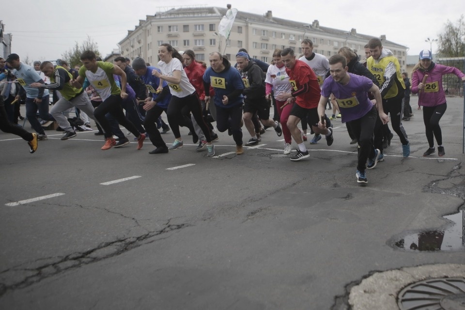 Забеги Эстафеты «Псковской правды»