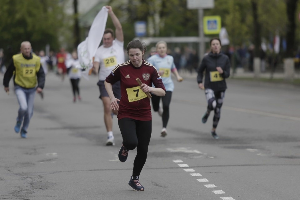 Забеги Эстафеты «Псковской правды»