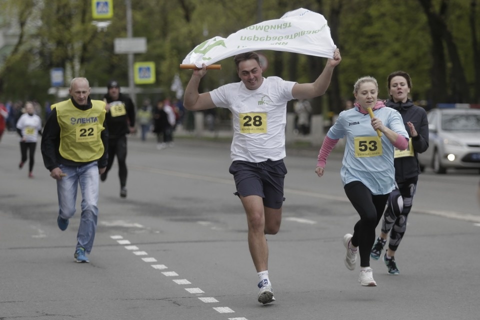 Забеги Эстафеты «Псковской правды»