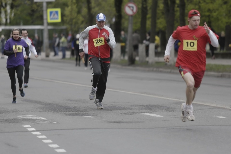 Забеги Эстафеты «Псковской правды»