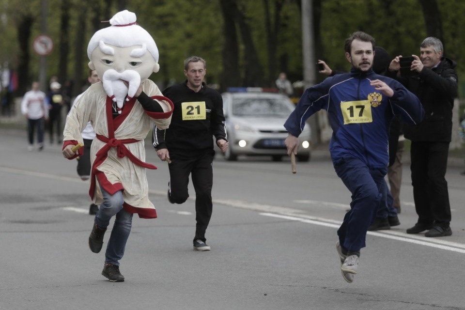 Забеги Эстафеты «Псковской правды»