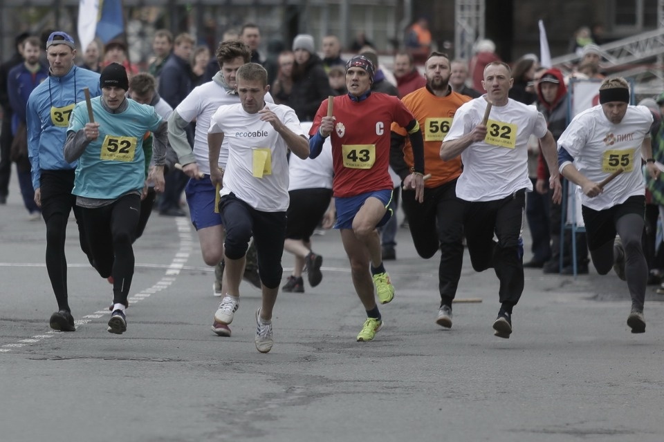 Забеги Эстафеты «Псковской правды»