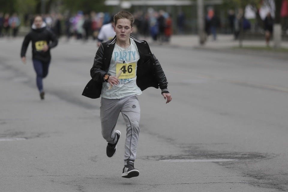 Забеги Эстафеты «Псковской правды»