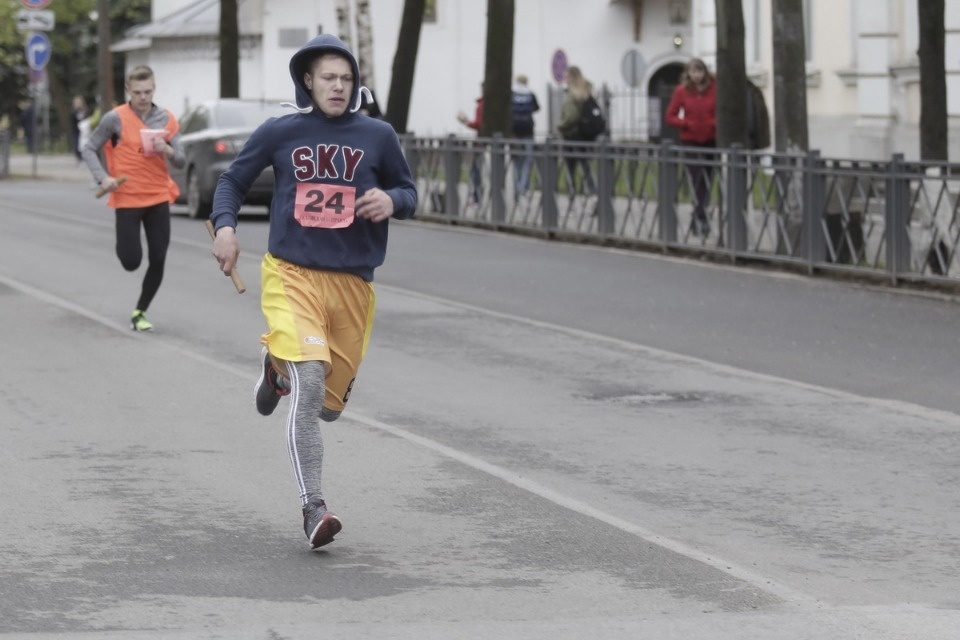 Забеги Эстафеты «Псковской правды»