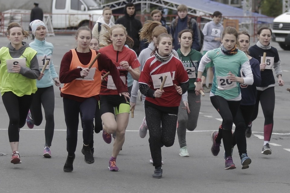 Забеги Эстафеты «Псковской правды»