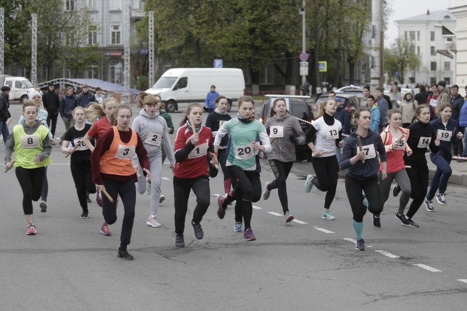 Забеги Эстафеты «Псковской правды»