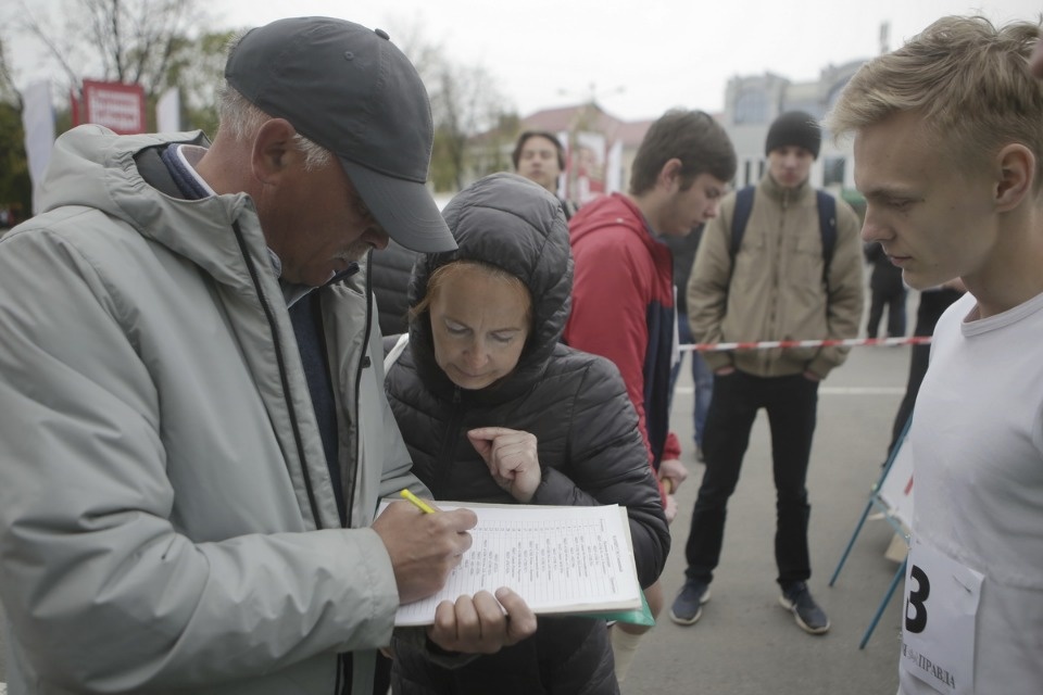 Забеги Эстафеты «Псковской правды»
