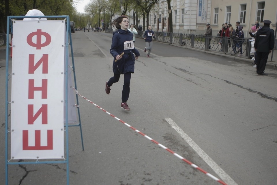 Забеги Эстафеты «Псковской правды»