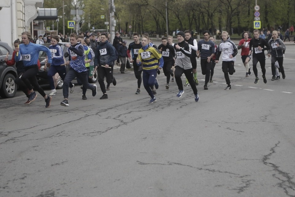 Забеги Эстафеты «Псковской правды»