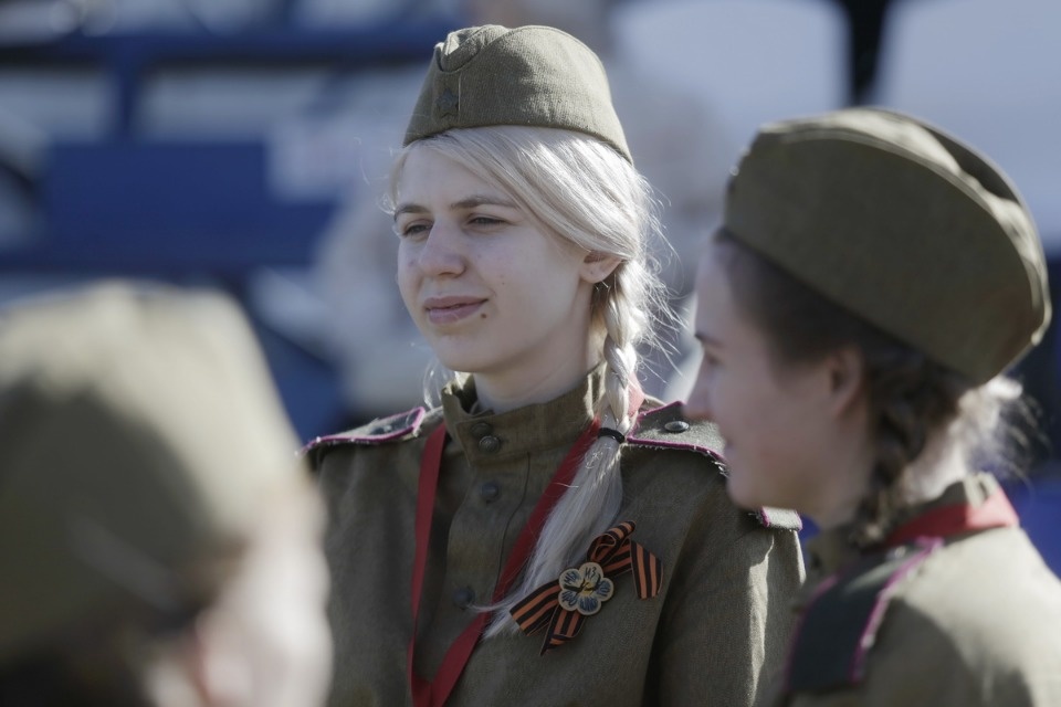 Парад Победы прошел в Пскове Парад Победы прошел в Пскове