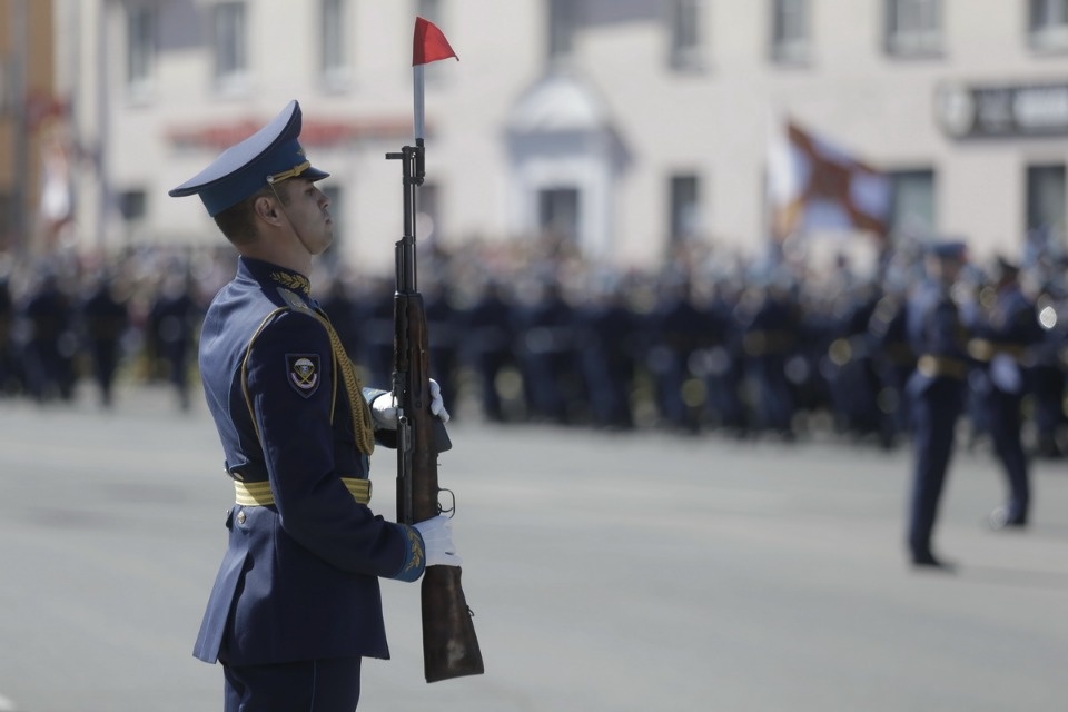 Парад Победы прошел в Пскове Парад Победы прошел в Пскове