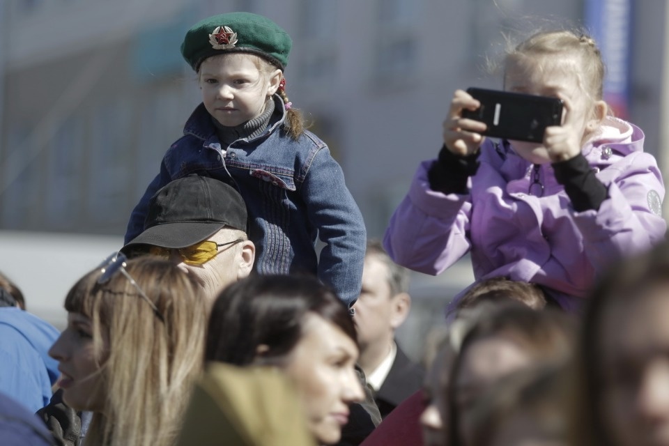 Парад Победы прошел в Пскове Парад Победы прошел в Пскове