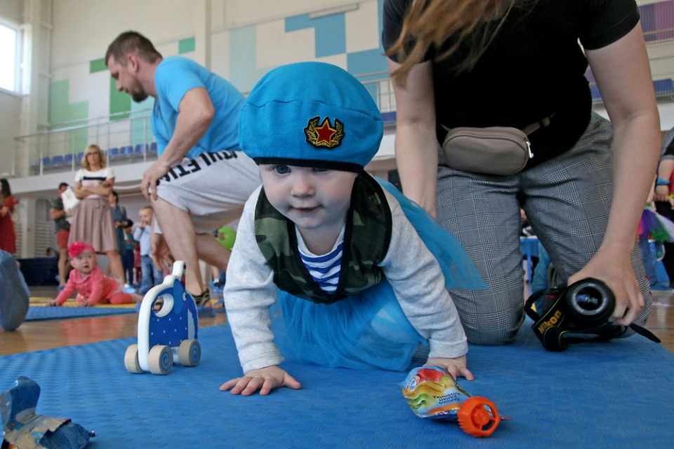 Самых быстрых малышей определили в Пскове Самых быстрых малышей определили в Пскове