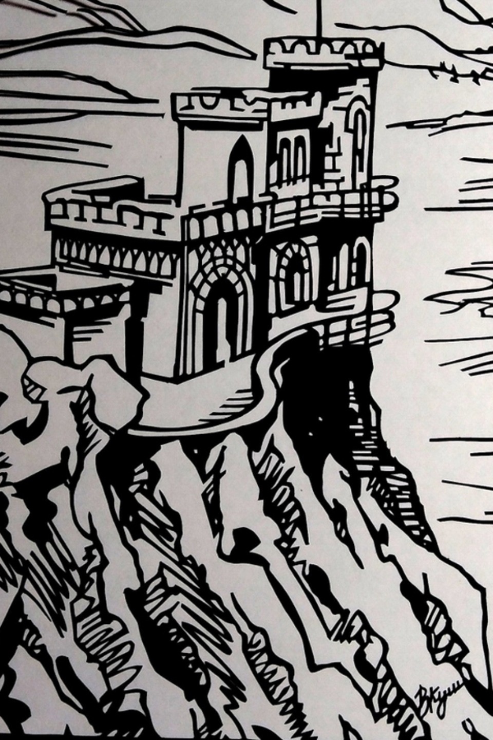 Псковский мастер резьбы по бумаге начал создавать цветные работы